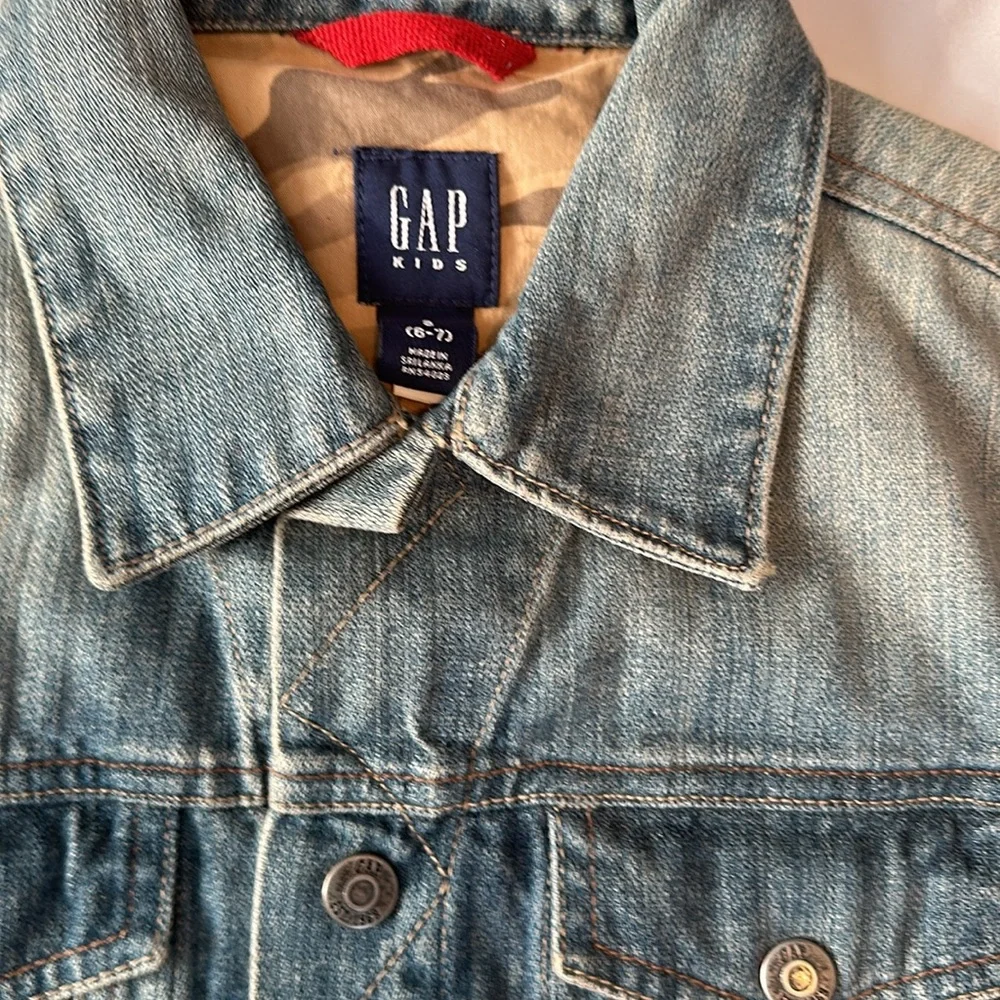 Kids Blue Jean Jacket 6/7